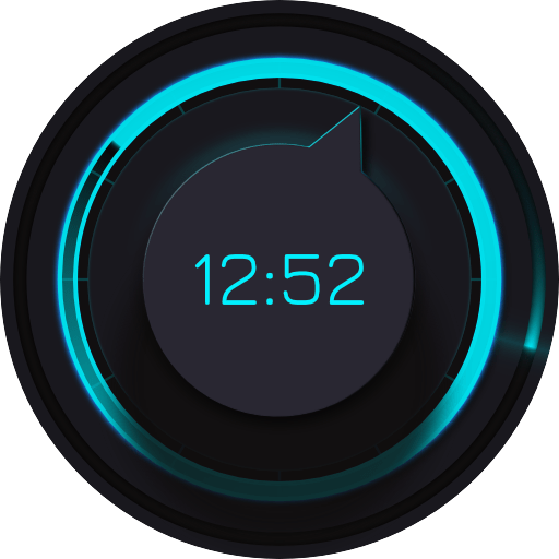 Reloj de pantalla andronauticos