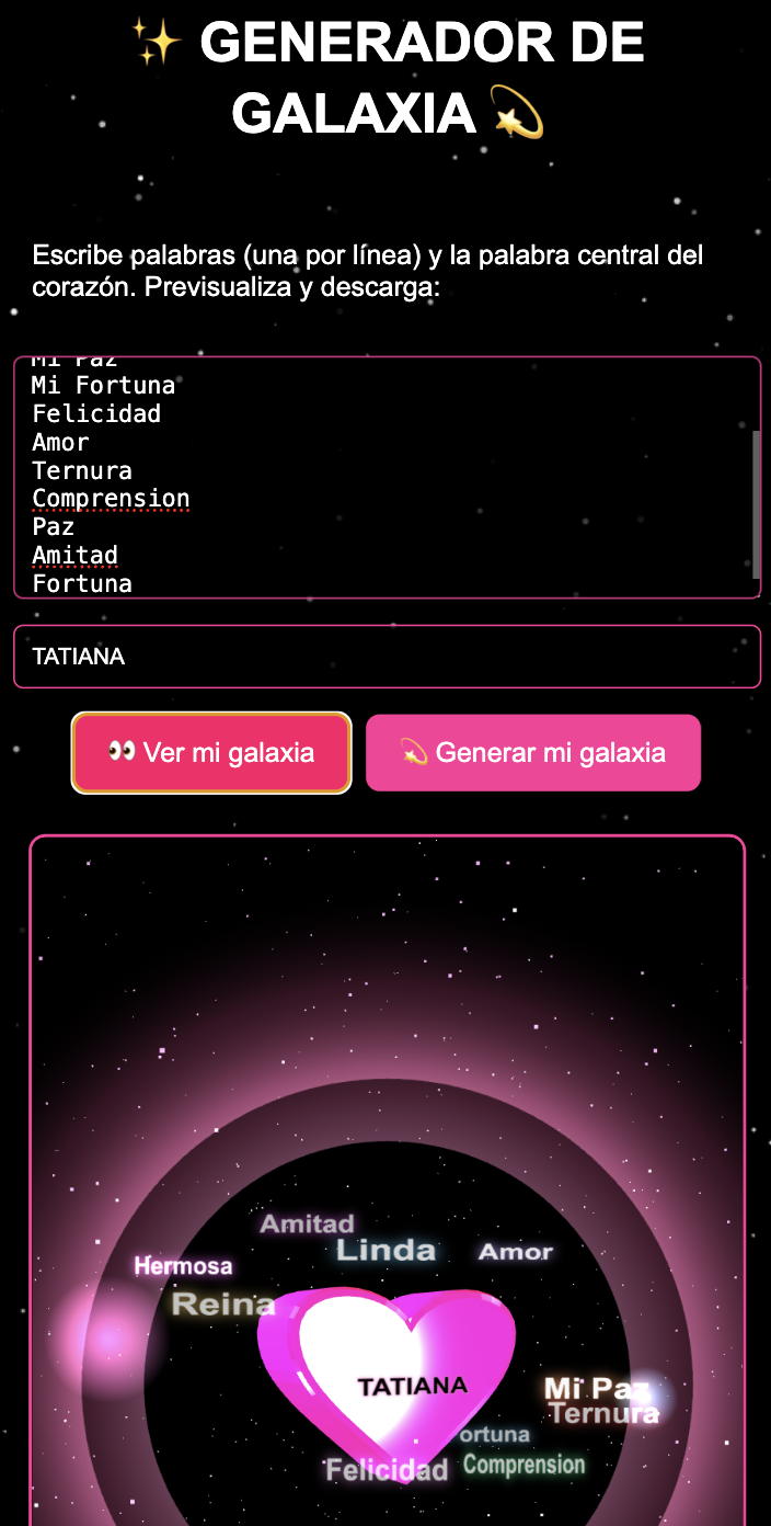 Generador de Galaxia 1