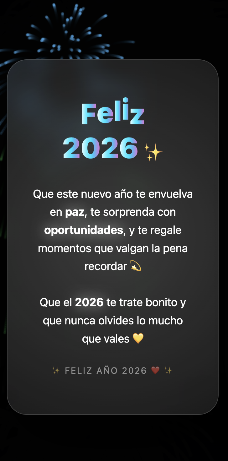 Feliz Año 1