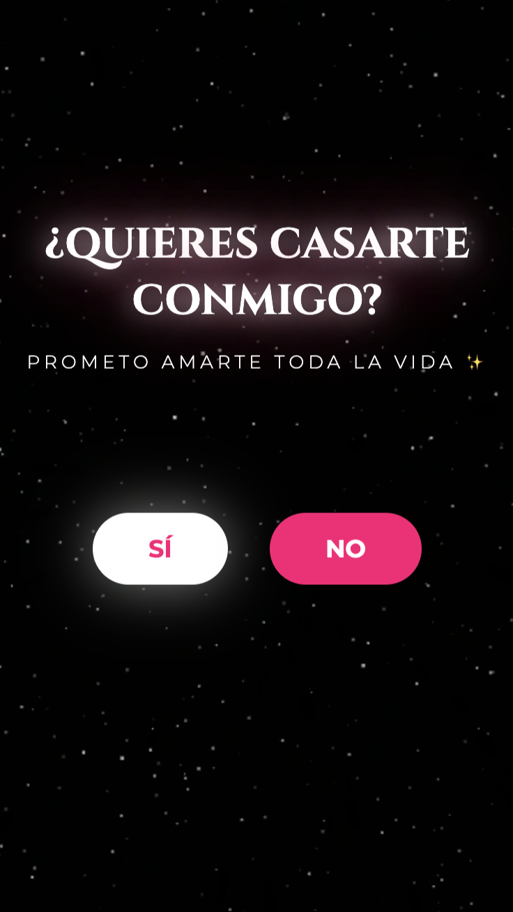 Quieres Casarte Conmigo? 2