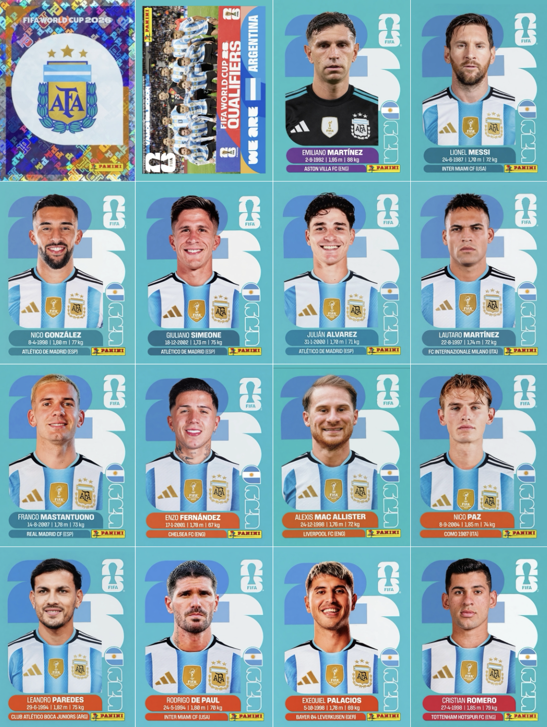 Figuras Mundial 2026 2